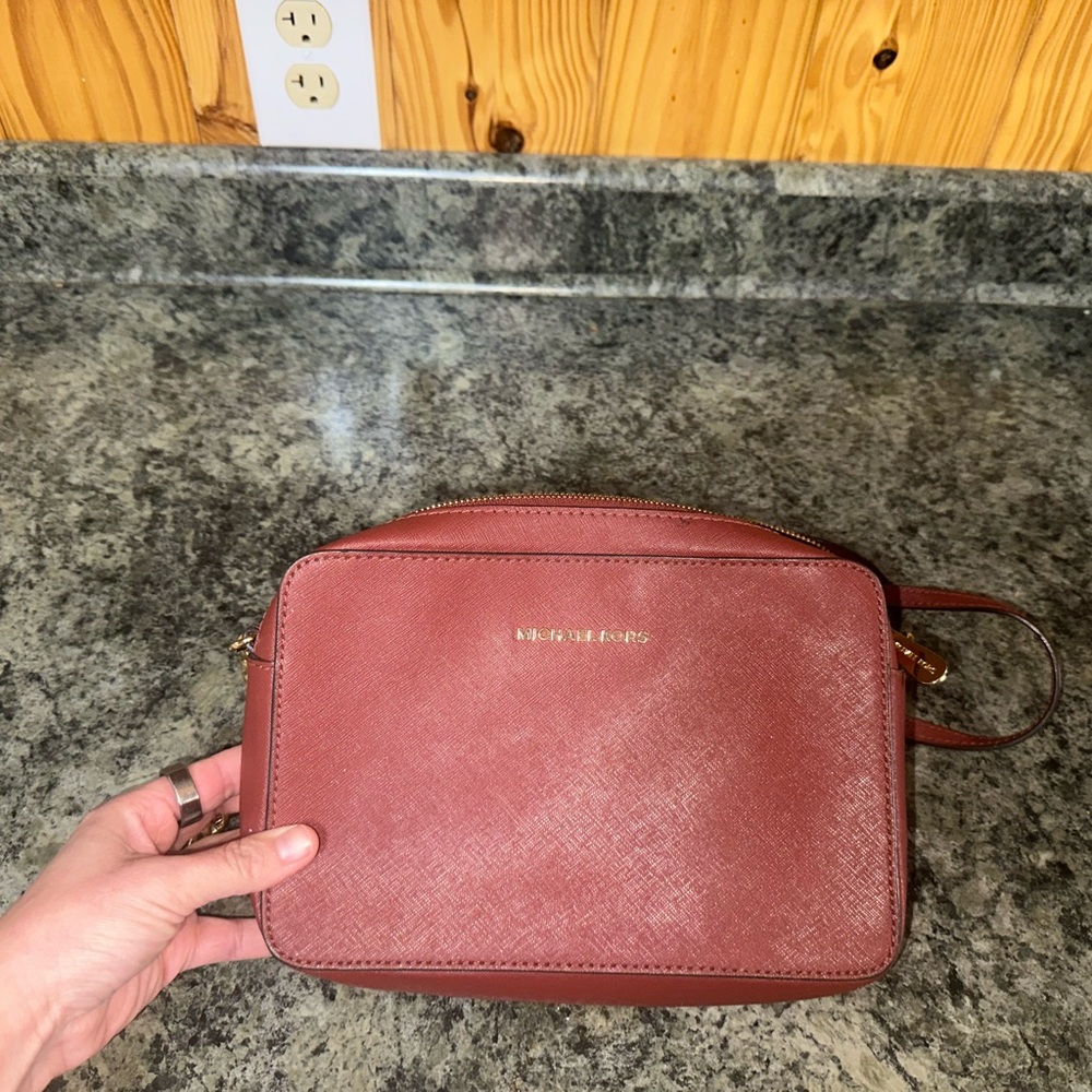 Michael Kors Tan Crossbody Bag
